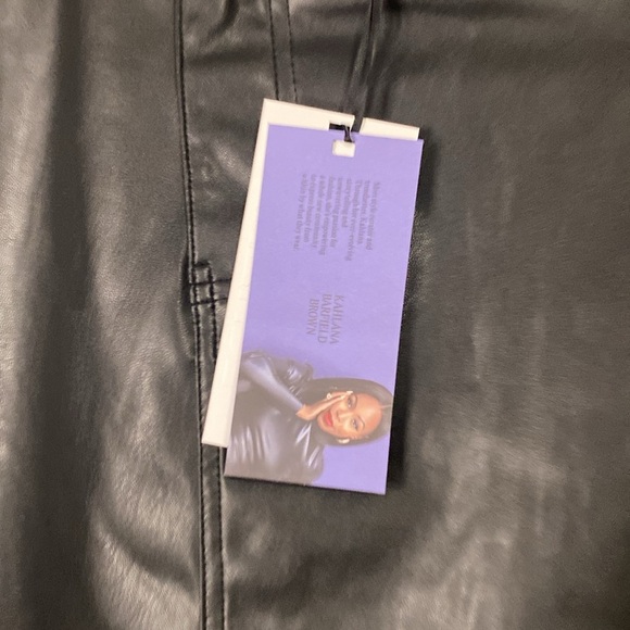 Future Collective black cross front button skirt - Picture 4 of 15